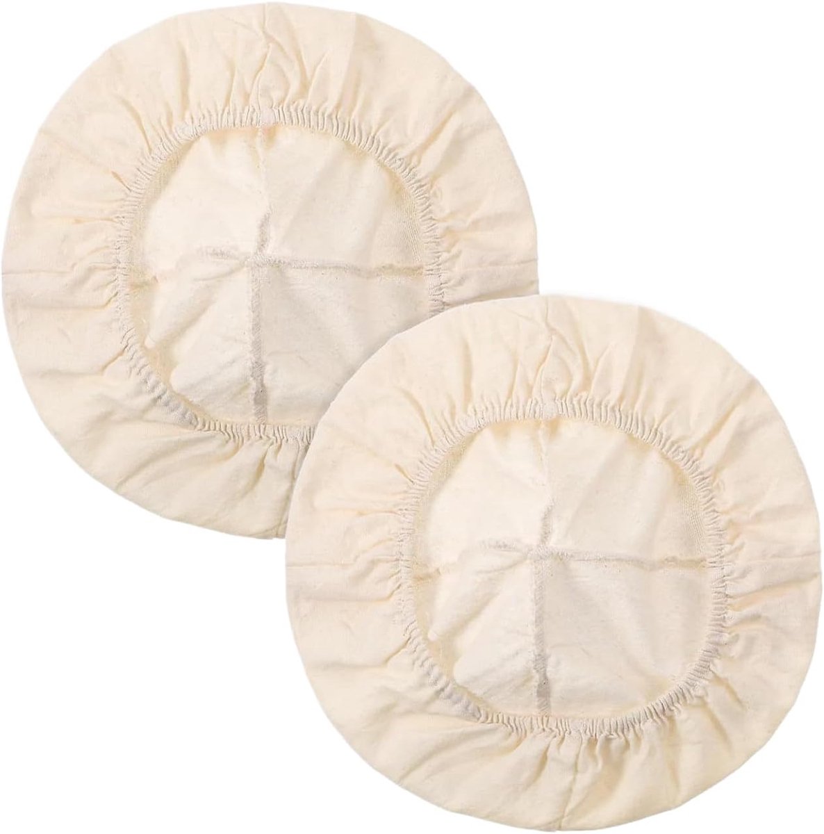 Broodbak Afdekking - Mandje Voering - Keuken Gisting - Elastisch Herbruikbaar - 25x25cm