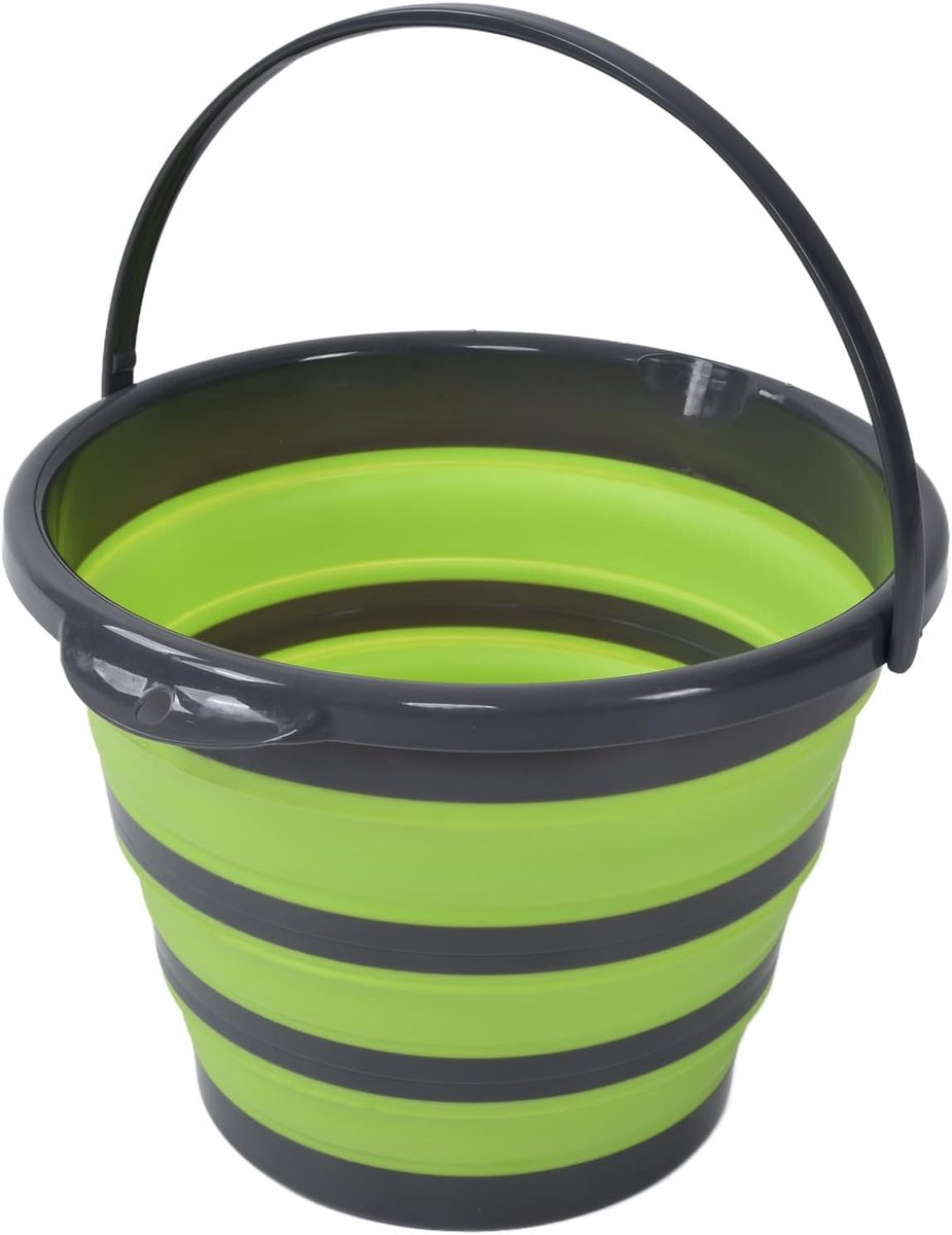 Opvouwbare Watercontainer - Draagbare Emmer - Buiten Activiteiten - Lichtgewicht Ontwerp - 10 Liter Capaciteit