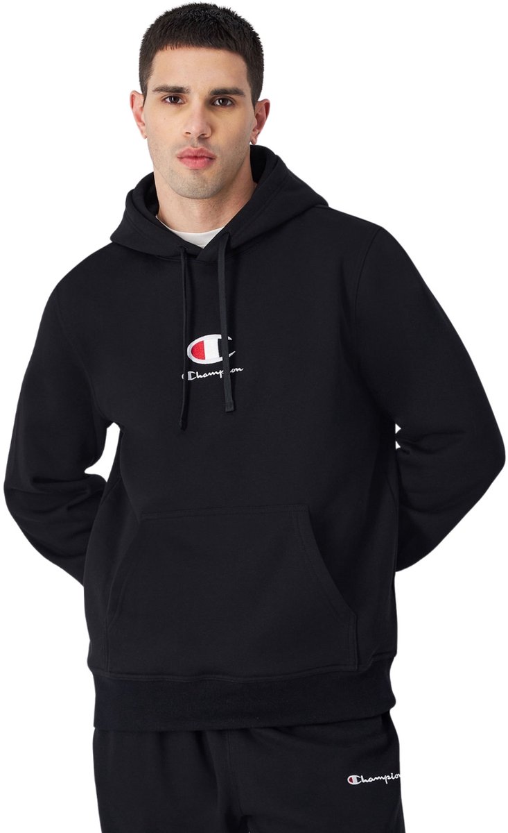 Champion Sweater Heren Hooded Zwart