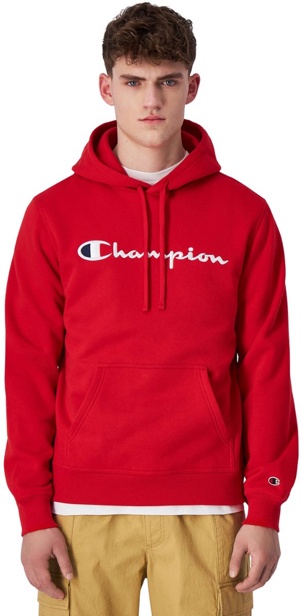 Champion Sweater Heren Hooded 2XL Rood