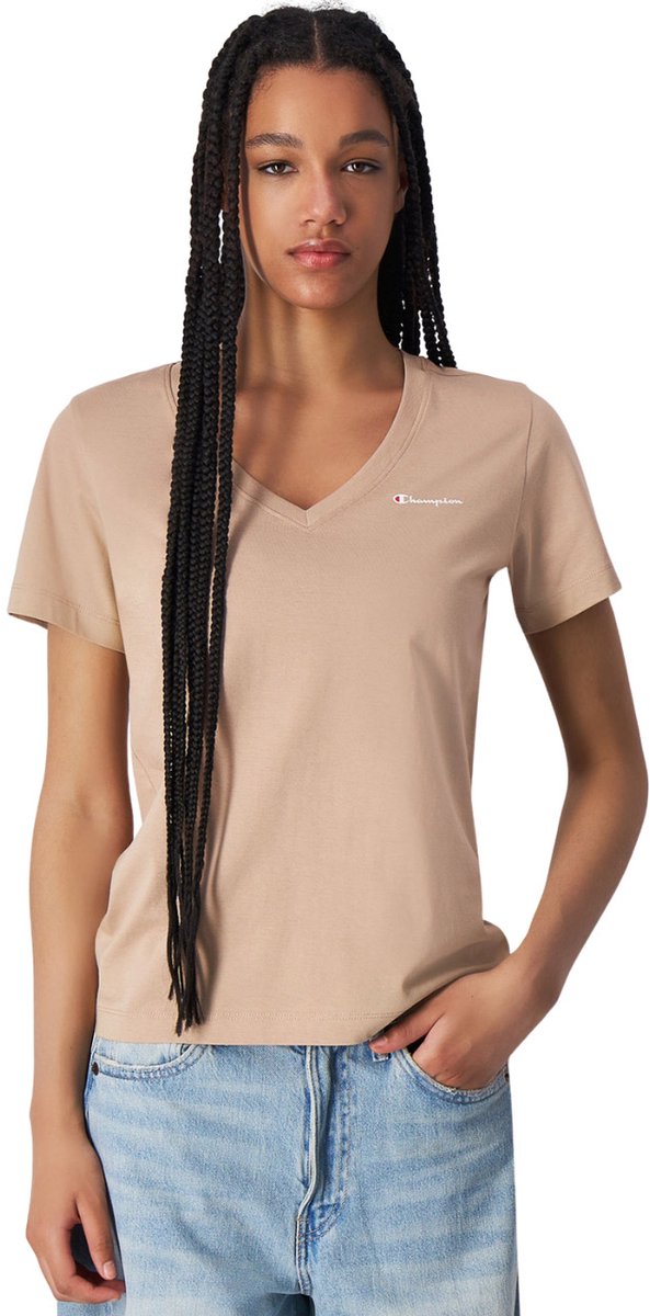 Champion T-shirt Dames Beige