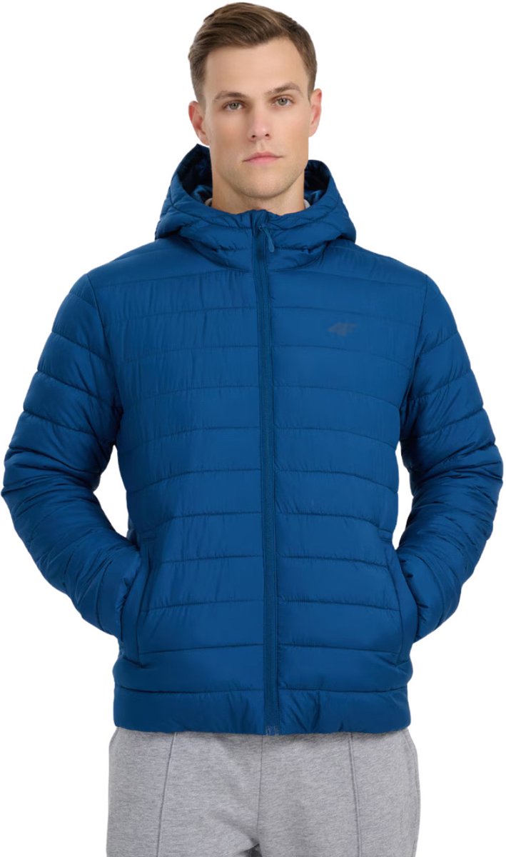 4F Jas Heren Donkerblauw - Maat L