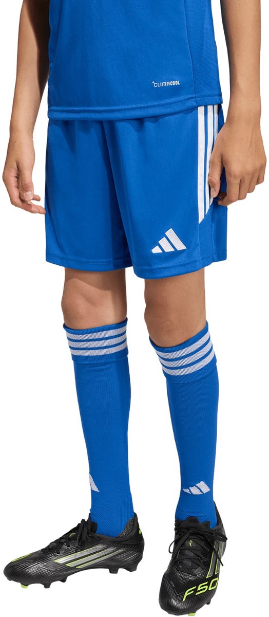 adidas Short Kinderen Tiro 26 League Blauw - Maat 128cm