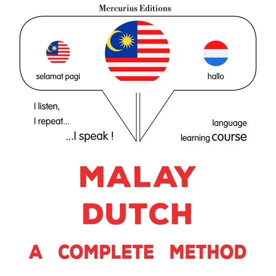 Melayu - Belanda : kaedah yang lengkap - cover