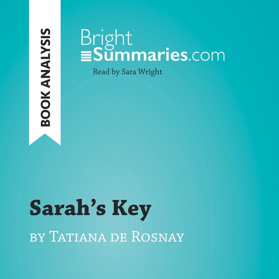 Sarah's Key by Tatiana de Rosnay (Book Analysis) - cover