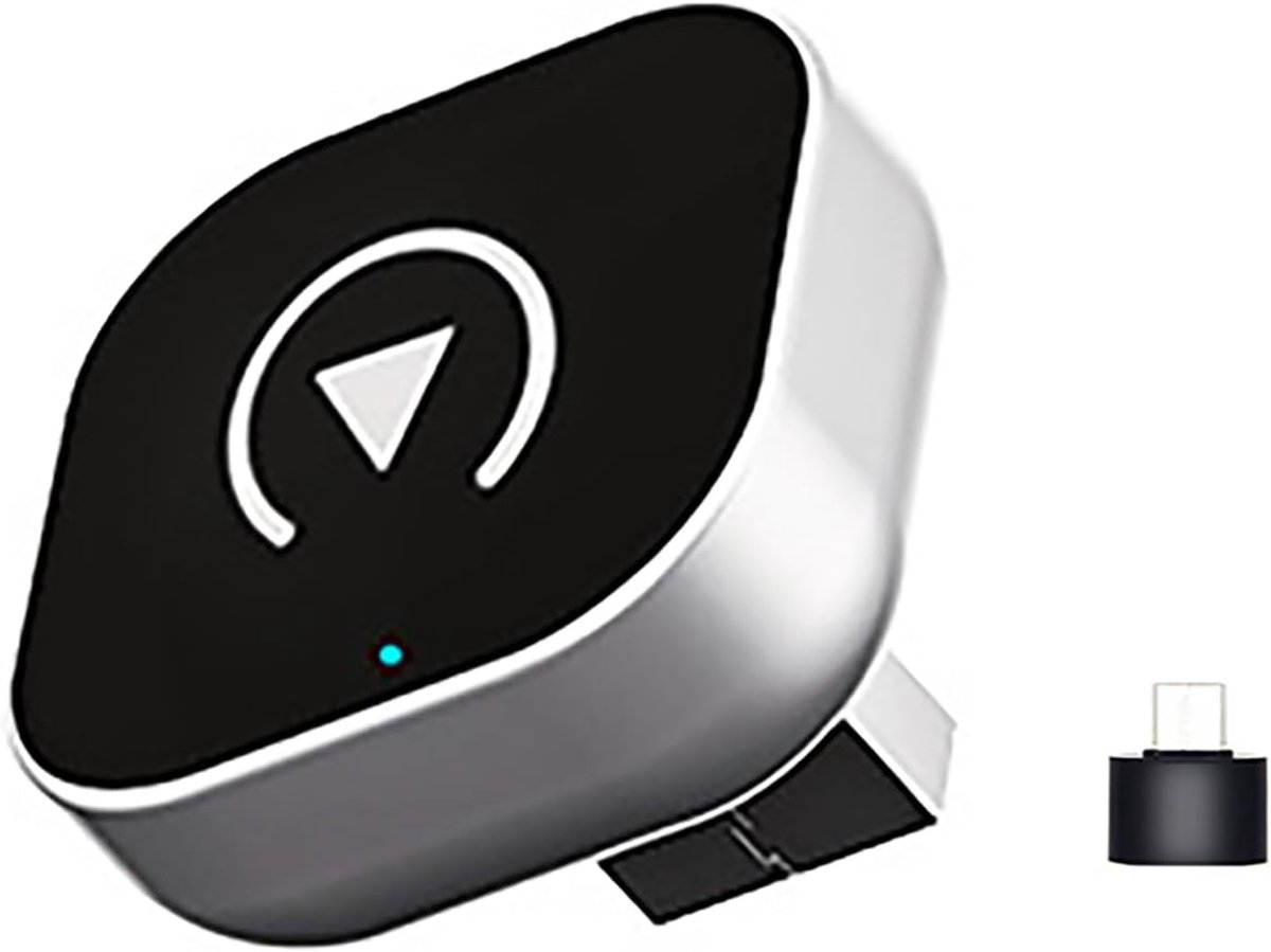Draadloze CarPlay Adapter - Auto Dongle - Upgrade Infotainment - Automatische Verbinding - Zilver