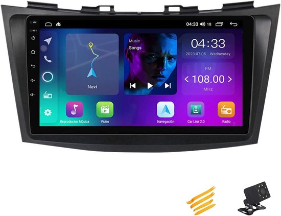 Aramox Autoradio 9,7 Inch – Bluetooth, Navigatie En Touchscreen Voor Chevrolet Cruze J300 (2008-2014)