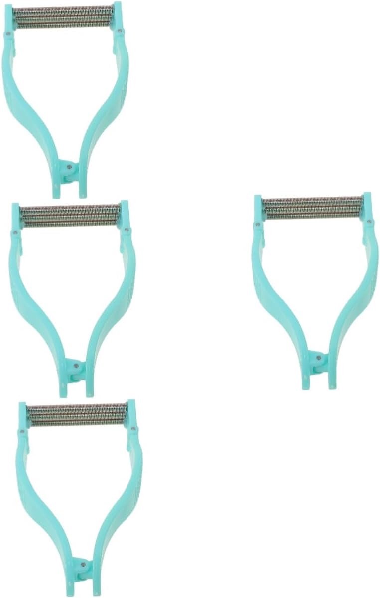 Gezichtshaar Verwijderaar - Epilator Tool - Gezicht Ontharen - Set van 4 Stuks - 10 cm - Blauw