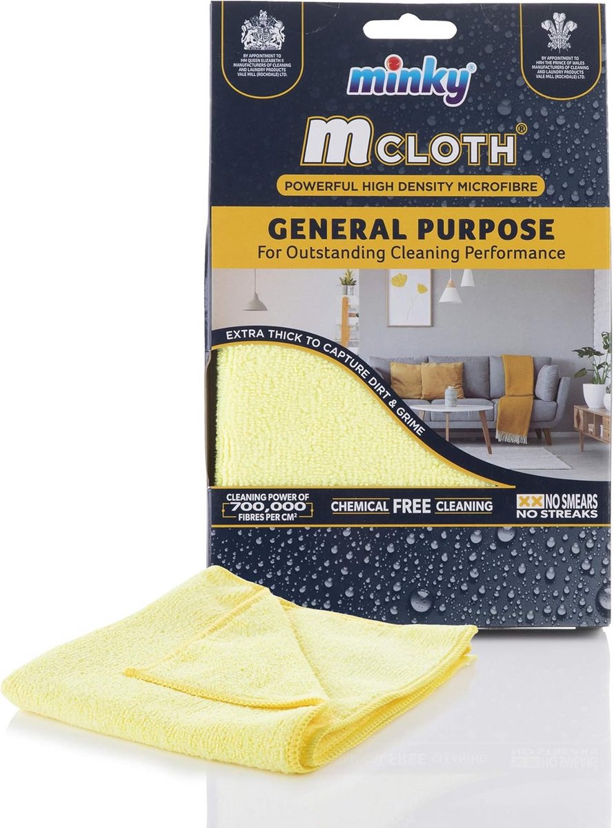 Microvezeldoek voor Algemene Doeleinden - Effectieve Schoonmaakdoek voor Elk Oppervlak