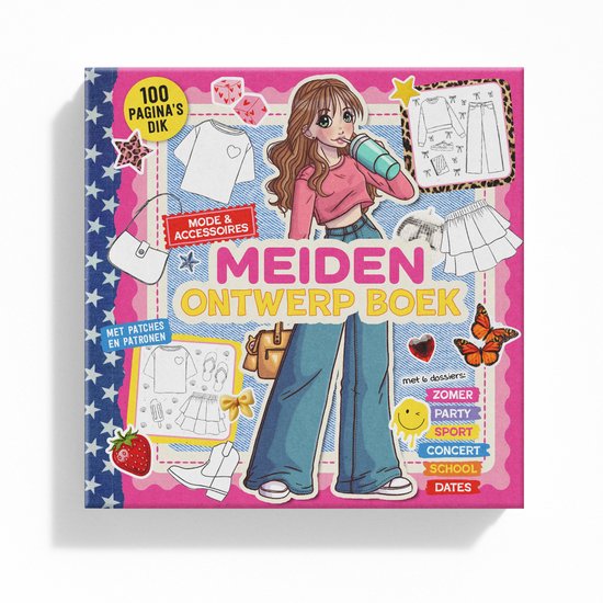 MEIDEN Ontwerpboek - Knutselboek - Knutselen Meisjes - Knuts ... - cover