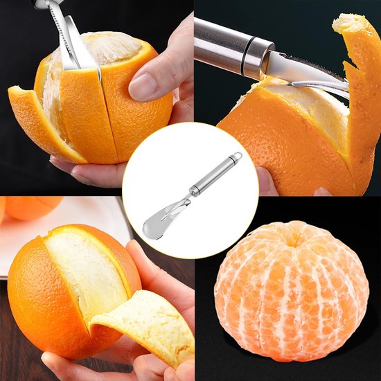Citrusvlees en Schiller - Set van 2 Stuks voor Citroenen, Sinaasappels en Grapefruit — afbeelding 4
