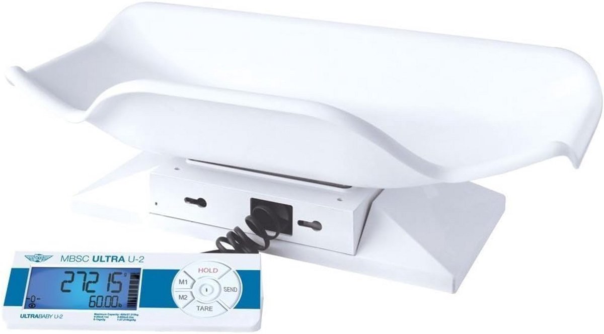 Babyweegschaal tot 27 kg – Digitale precisieweegschaal met grote display