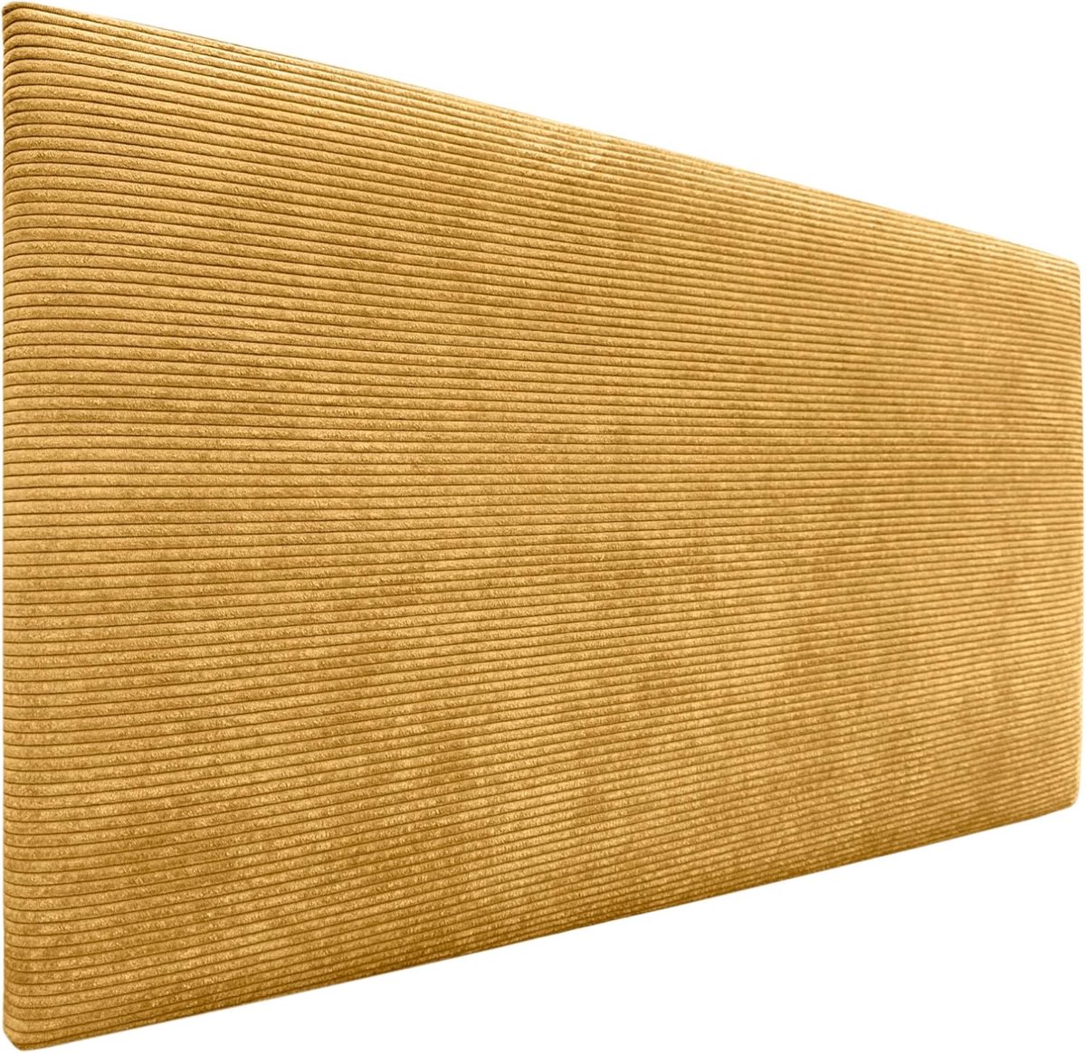 Modern Hoofdeinde van Glad Corduroy voor Slaapkamer - Luxe en Gewatteerd - 90 cm