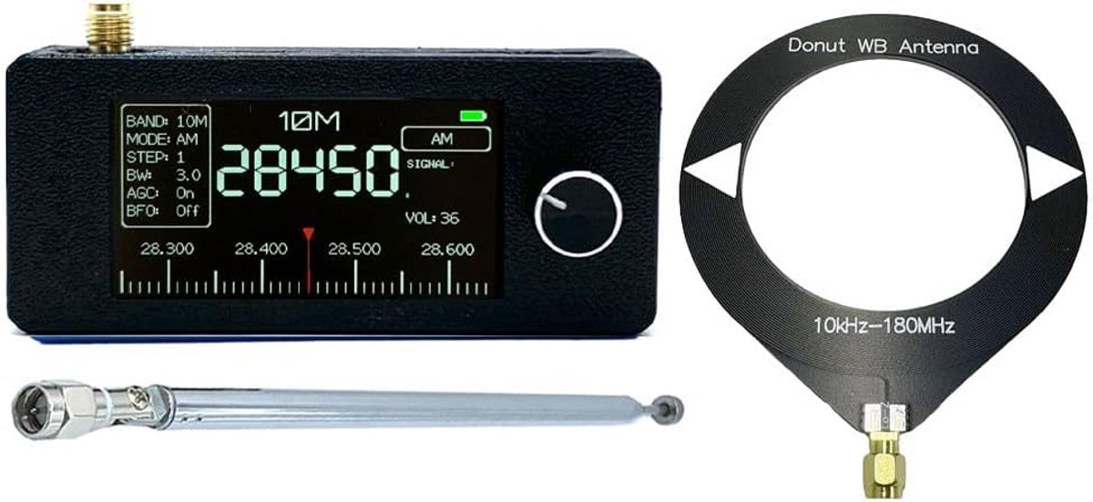 Draagbare Digitale Radio met Kleurenscherm en Antenne