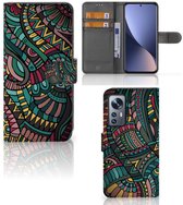 Étui pour téléphone portable Xiaomi 12 | 12X Étui à Rabat Aztèque