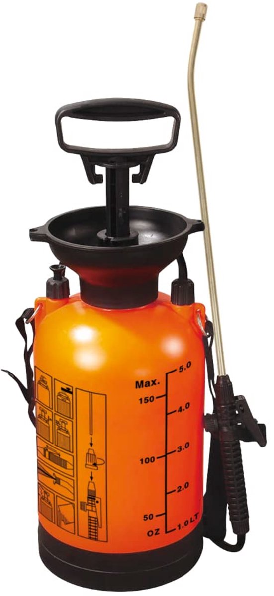 Pompverstuiver 5 Liter - Ergonomisch en Duurzaam Tu gereedschap