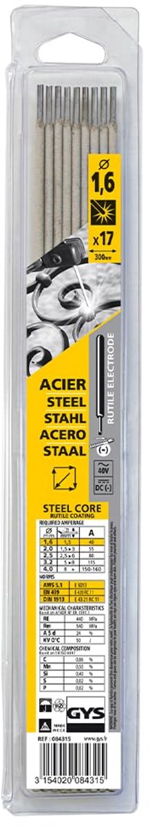 Rutile Tafelelektroden voor Staal - 0,2 x 30 cm - Universele Las Elektrode