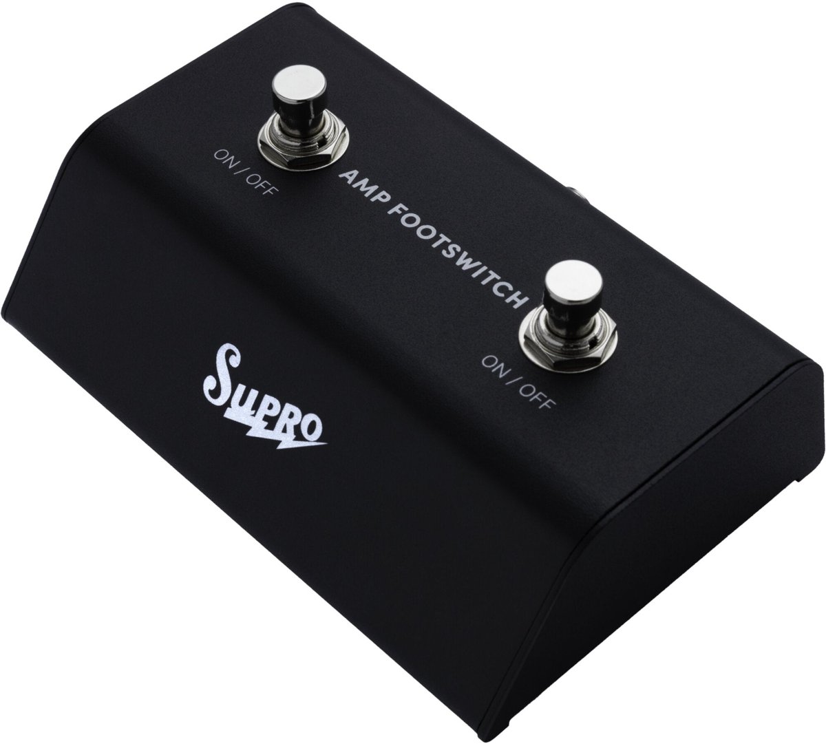 Supro SFS2 Dual Footswitch 2-knops voetschakelaar