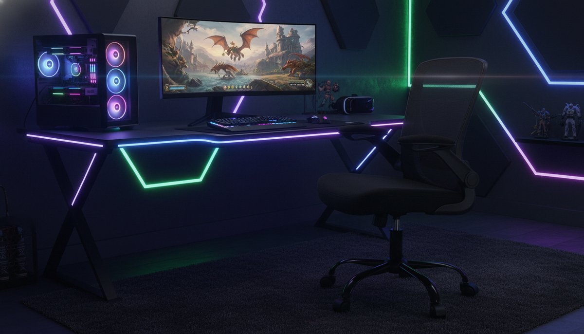 Ergonomische Bureaustoel Casa Velluto ProComfort – Draaistoel 360° met Mesh Rug, Verstelbare Lendensteun en Opklapbare Armleuningen – Comfortabele Computerstoel voor Thuis, Kantoor en Studeren – Zwart