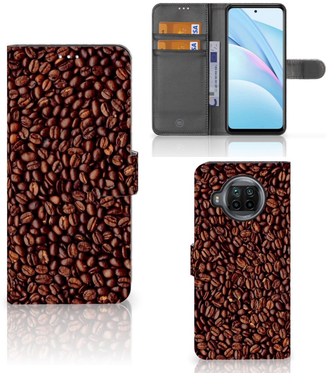 Xiaomi Mi 10T Lite Book Cover Koffiebonen