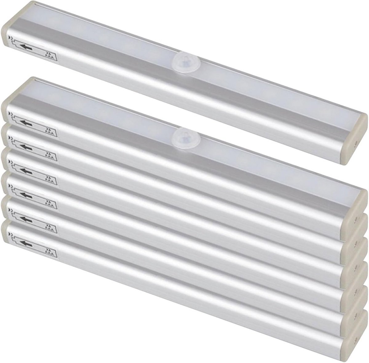 Bewegingsgeactiveerde LED Nachtlamp met Magnetische Strip voor Thuis en Reis