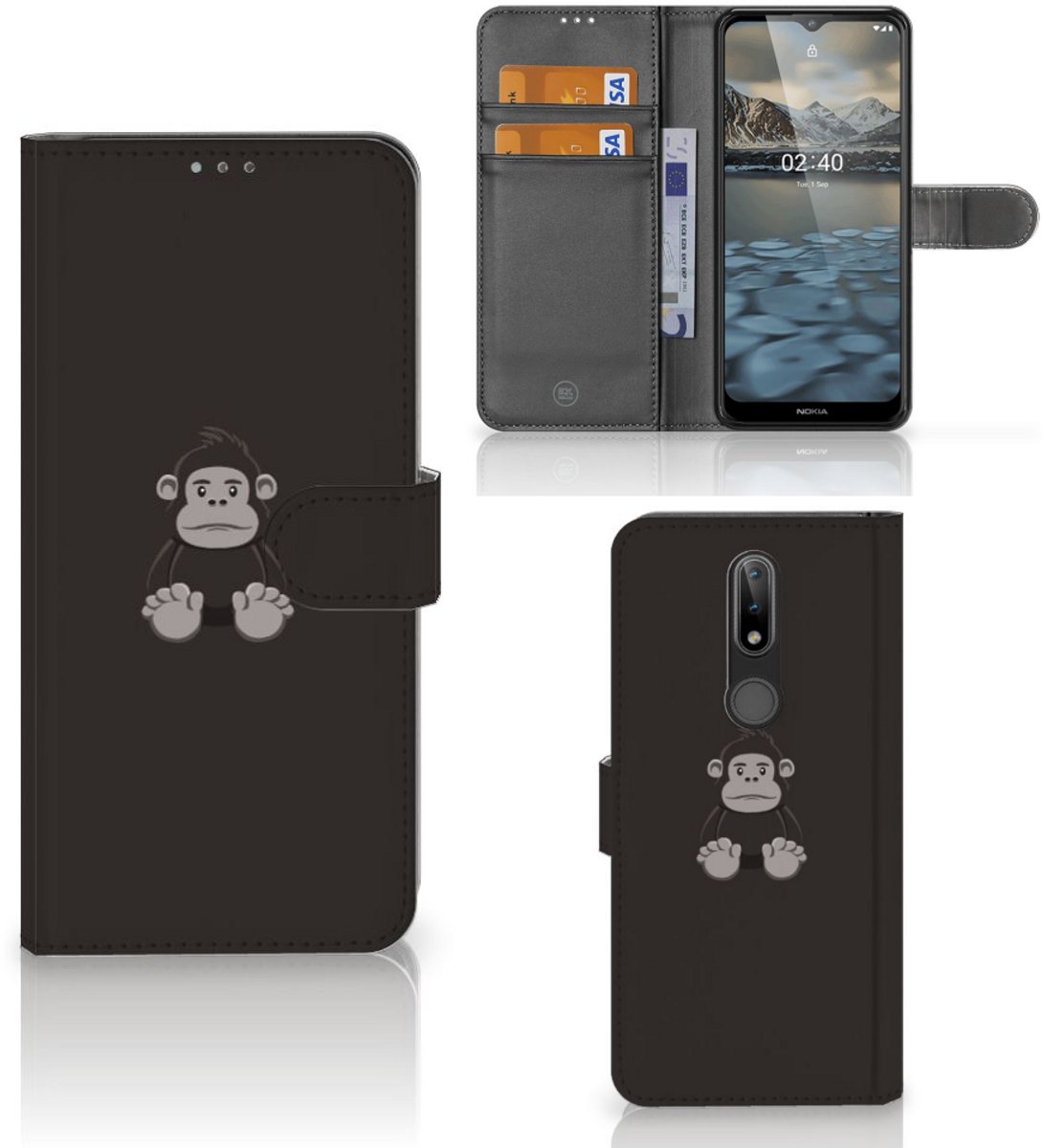 Nokia 2.4 Leuk Hoesje Gorilla