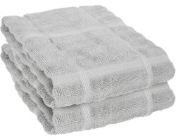 All-Clad Textiel keukendoek, Solid-2 Pack, Titanium, 2 Count