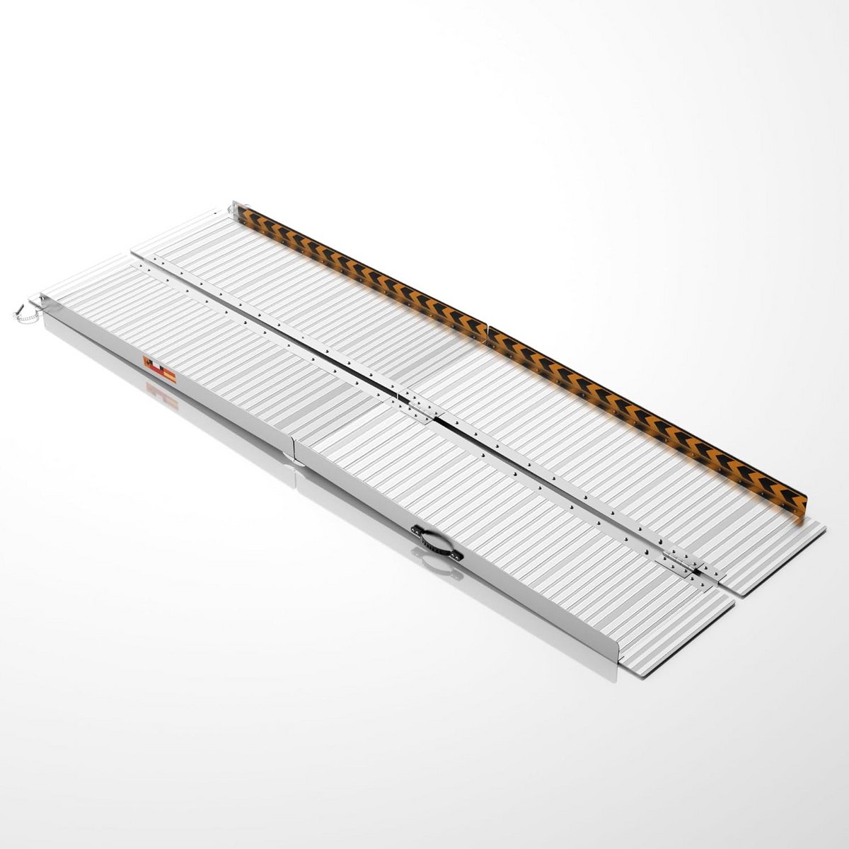Opvouwbare Aluminium Rolstoelhelling 2FT-7FT - Ideale Oprijplaten voor Scootmobielen en Rolstoelen