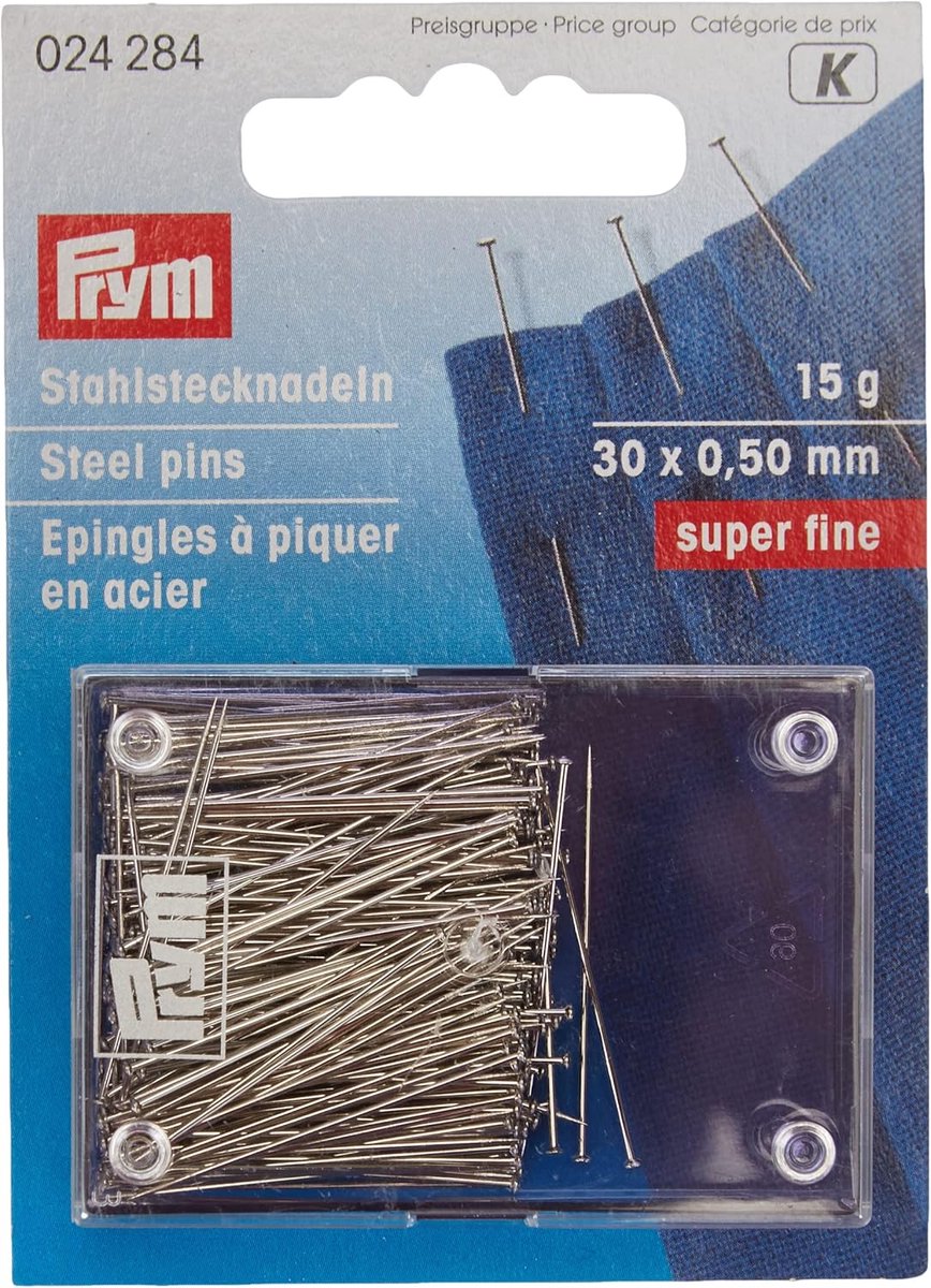 Stalen Spelden 0.50mm - 30 Stuks