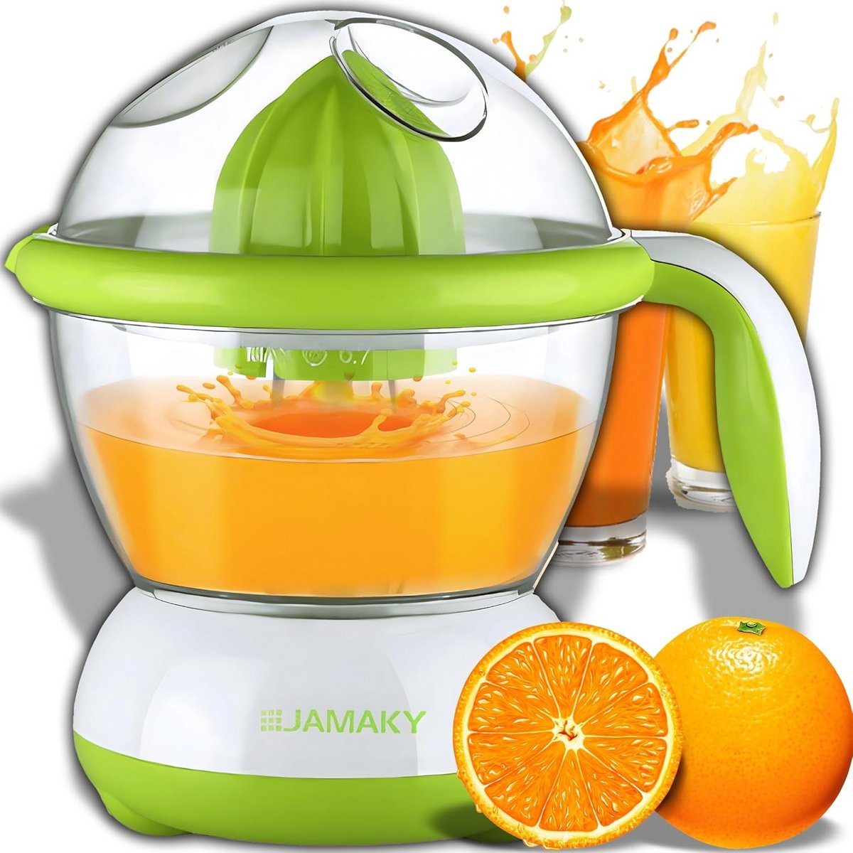 Elektrische Citrus Juicer met 0,7L Capaciteit - Effectieve en Eenvoudige Sapextractie