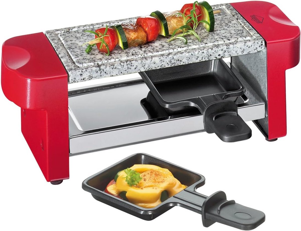 Raclette Hot Stone Duo - Ideaal voor Gezellige Avonden
