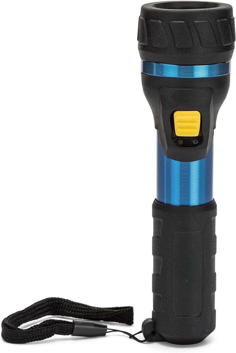 DYNA® Zaklamp op batterijen - Zaklamp - Zaklampen - Blauw - 20cm x 20cm x 20cm