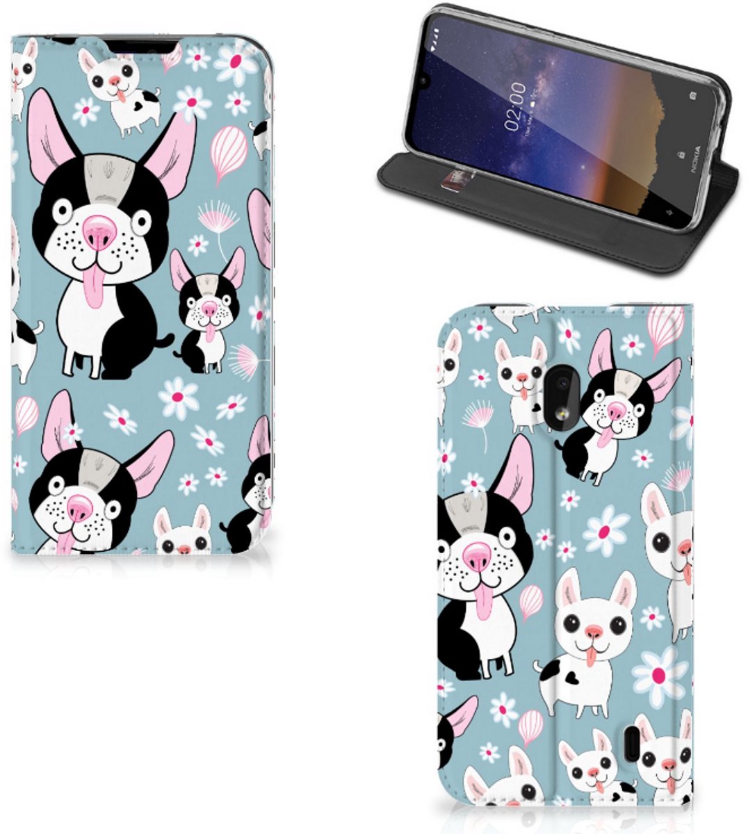 Nokia 2.2 Hoesje maken Hondjes