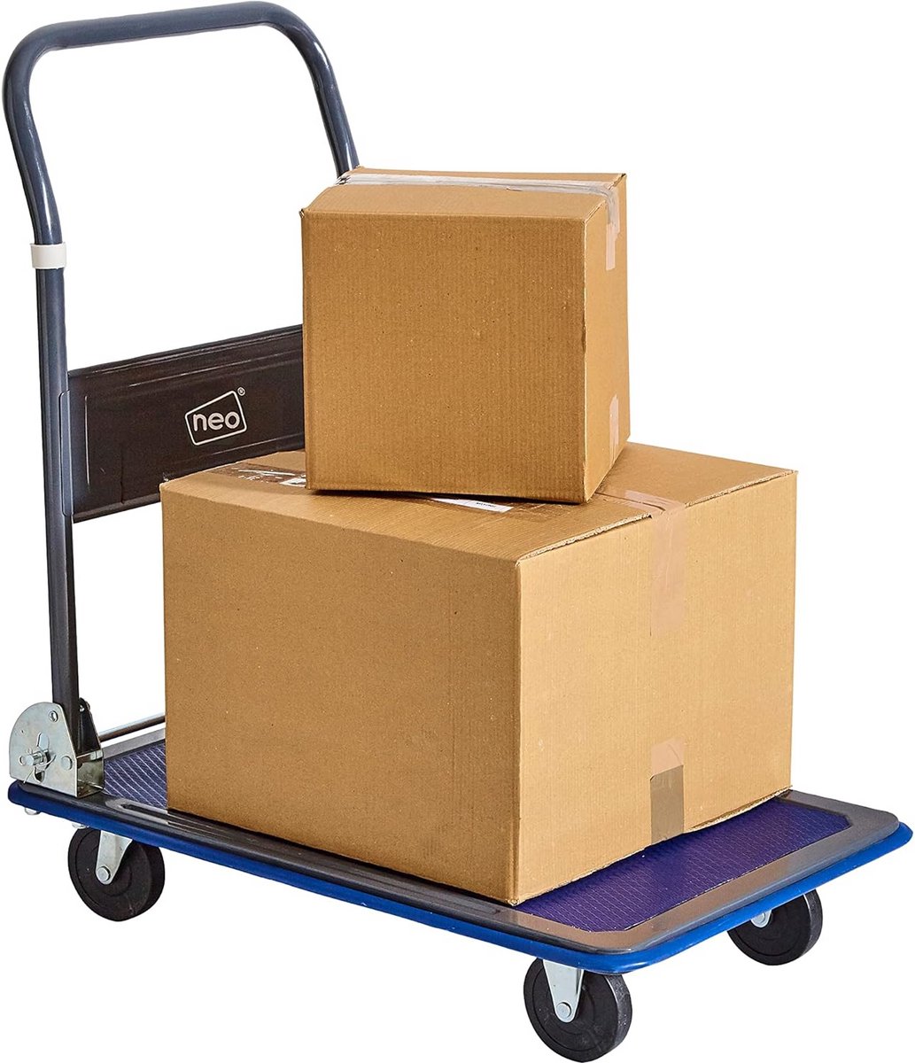Vouwbare Aluminium Handtruck en Platform Trolley - 150 kg Laadvermogen