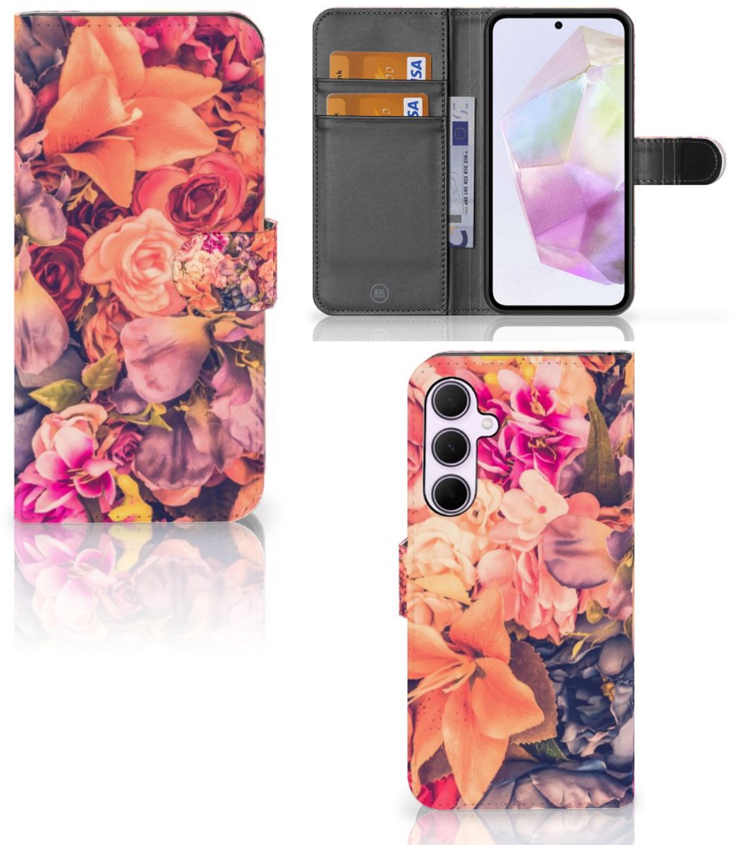 Samsung Galaxy A35 Hoesje Bosje Bloemen
