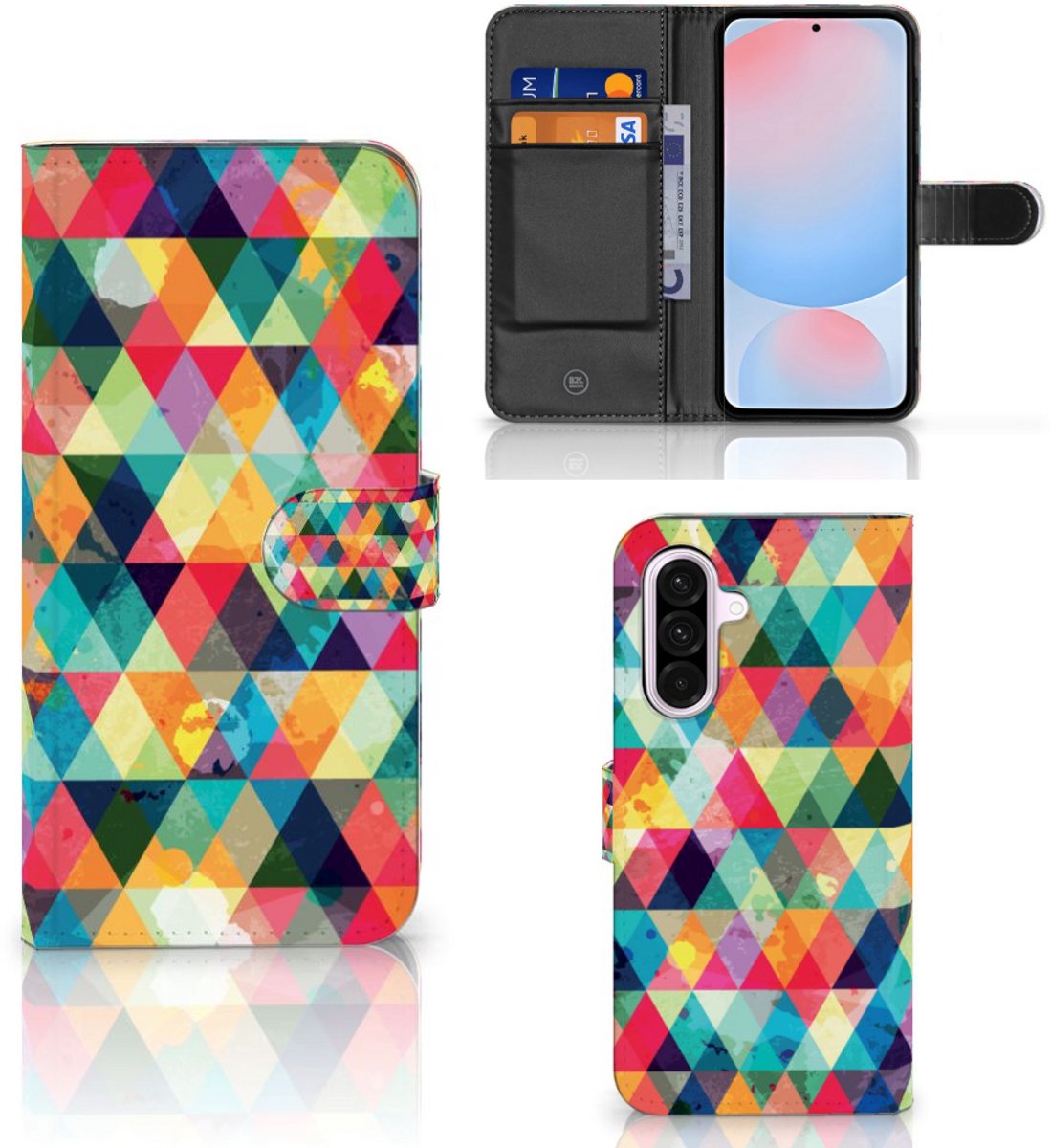 Samsung Galaxy A56 Telefoon Hoesje Geruit