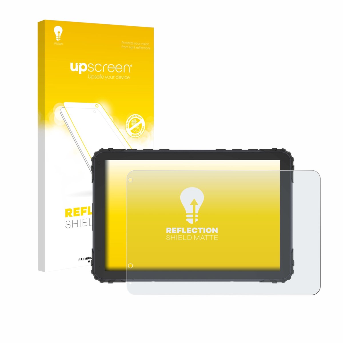 upscreen - Screenprotector voor DMD T880X 8" - Folie Beschermfolie anti glare matte