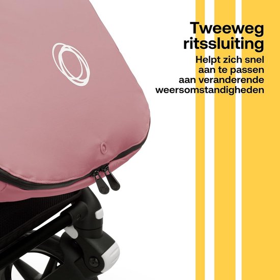 Winter Voetenzak voor Kinderwagens - Ideale Accessoire voor Extreem Weer met Capuchon en Tweezijdige Rits — afbeelding 4