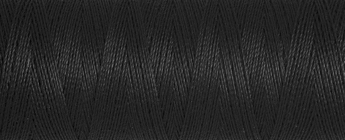 Polyester Naaigaren - 100 m - Zwart - Voor Al Uw Naaiprojecten
