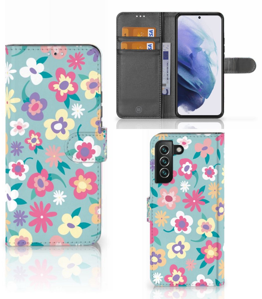Samsung Galaxy S22 Plus Hoesje Flower Power