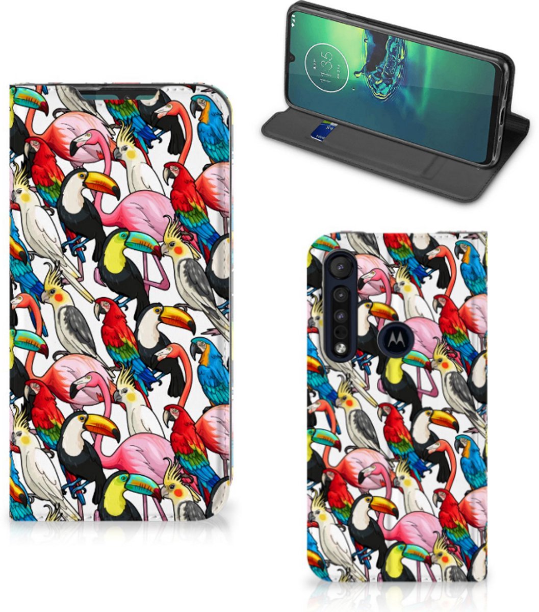 Motorola G8 Plus Hoesje maken Birds