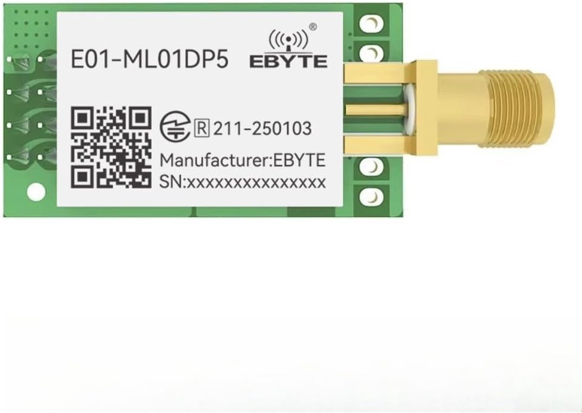 Draadloze RF-module 2.4GHz met 100mW zendvermogen