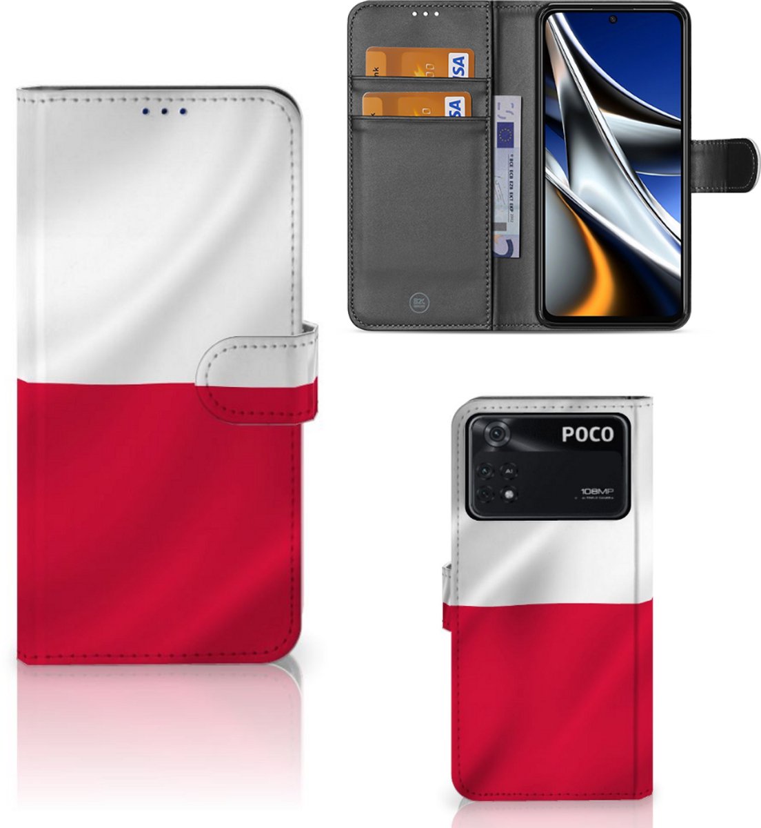 Xiaomi Poco X4 Pro 5G Bookstyle Case Polen