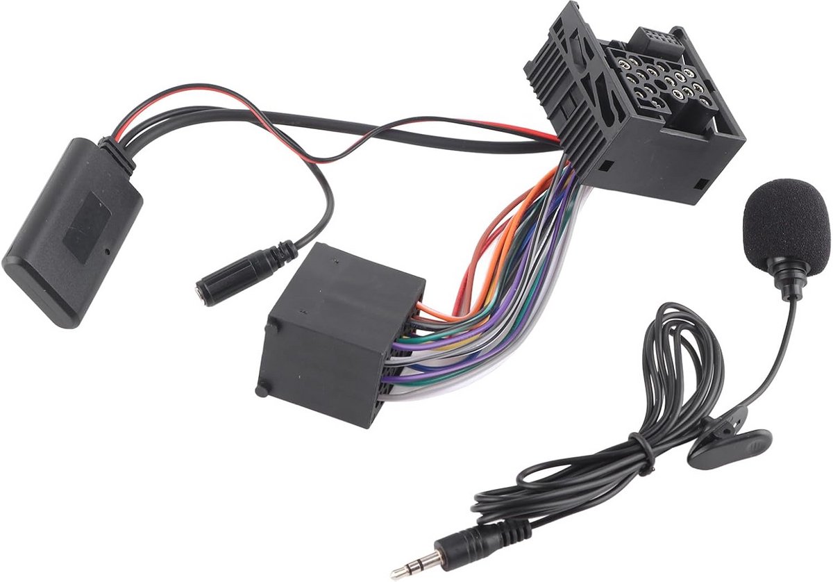 Bluetooth Ontvanger Auto met 10 Pin Adapter en AUX Vervanging voor E46 3-Serie