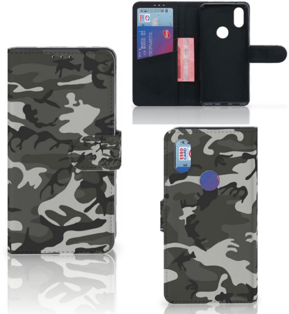Xiaomi Mi Mix 2s Telefoon Hoesje Army Light