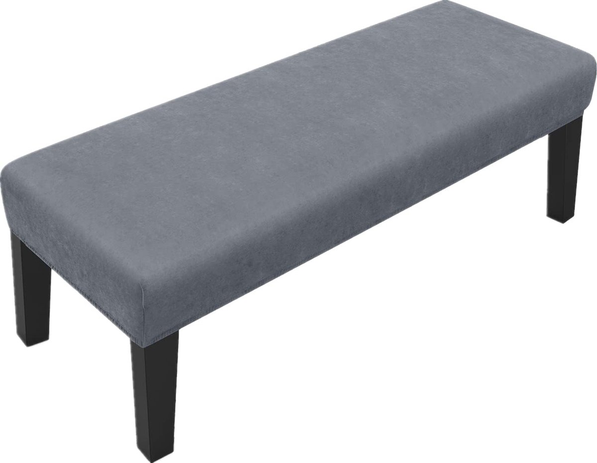 Rechthoekige Velours Bankhoes - Wasbare Meubelbescherming voor Eetkamer - Perfect voor Huishoudens met Kinderen en Huisdieren