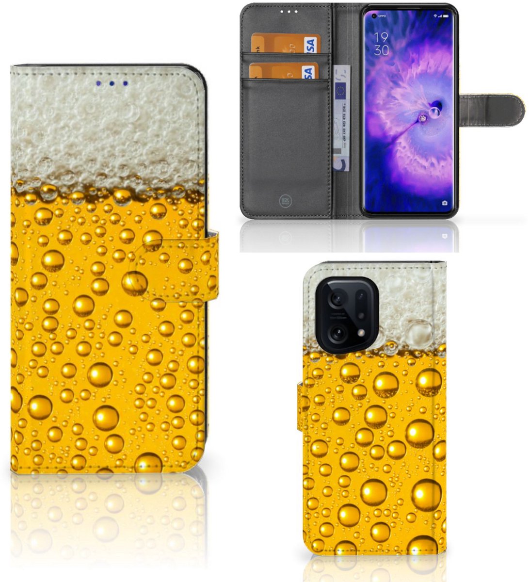 OPPO Find X5 Book Cover Bier