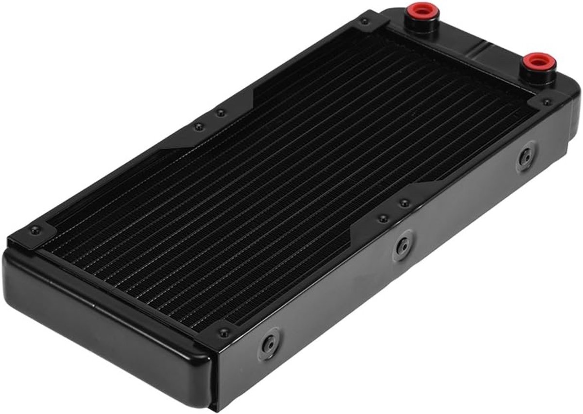 Aluminium Radiator 240 mm voor Computer Waterkoeling - 18 Buizen