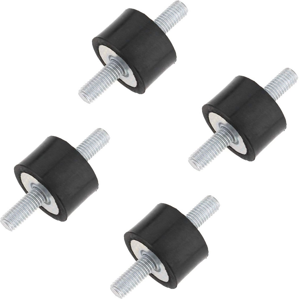 Rubberen Schokdemper Isolator M8 30x20mm - 4 Stuks Schokdemper Mount Set voor Auto