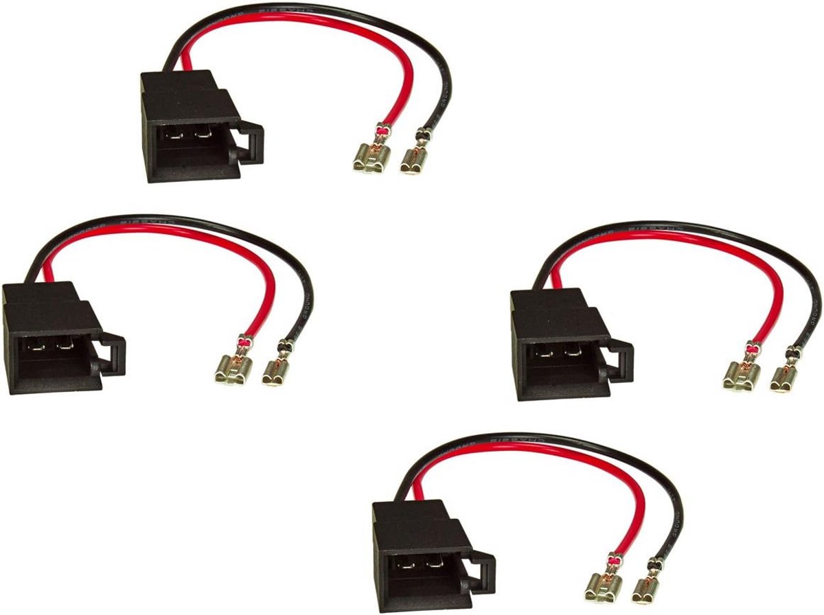 Luidsprekeradapter (set van 4) naar DIN voor diverse automerken